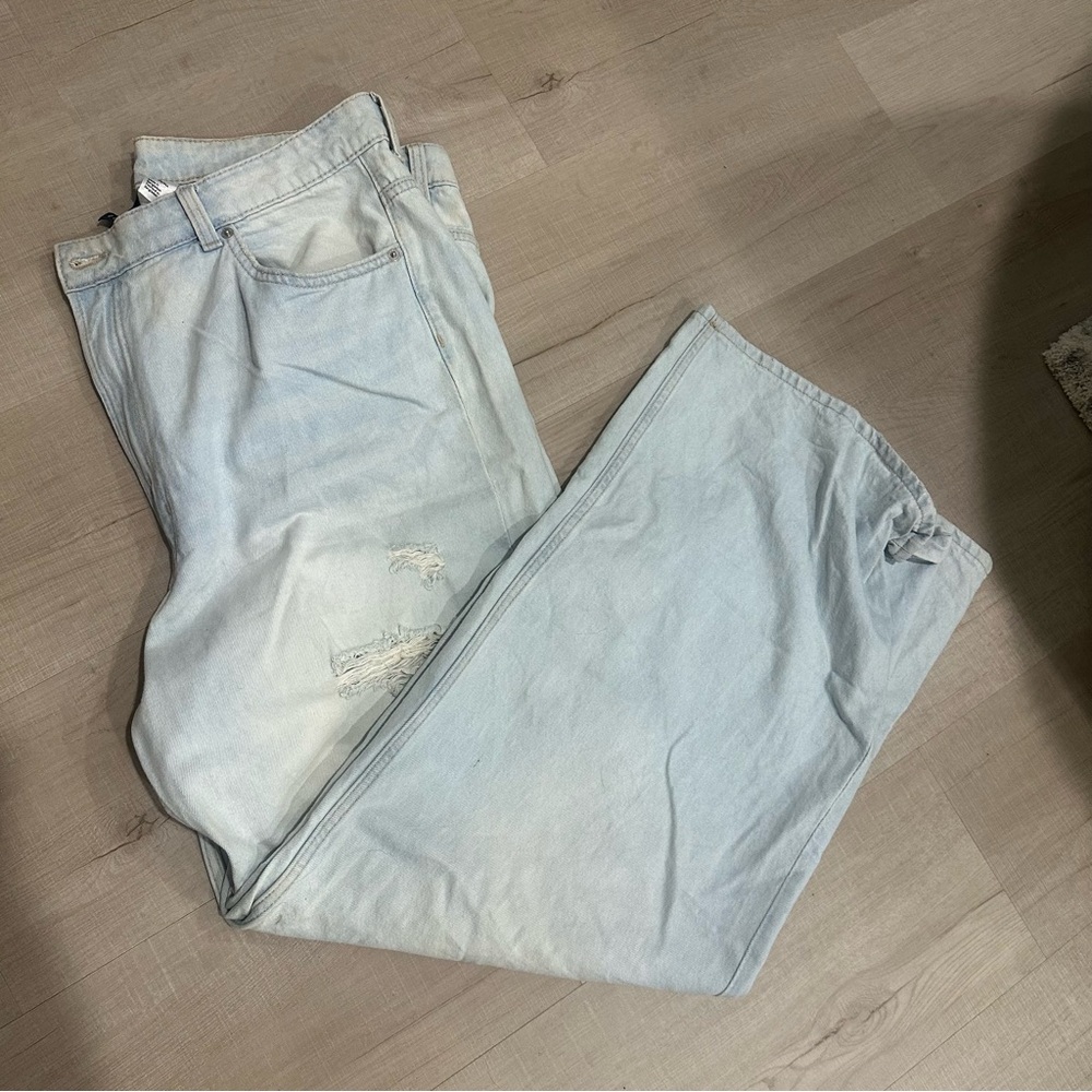 H&M Women's Light Blue Flare Jeans